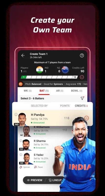 Fantasy Cricket App: Download Best Fantasy App & Win ₹1  .